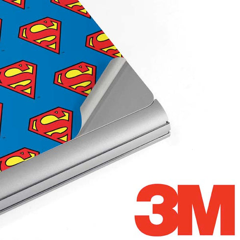 DC Comics Superman Logo Pattern Surface Book 2 13.5in Skin